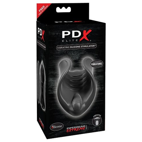 PDX ELITE Vibrating Silicone Stimulator (RD 500)