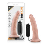Dr. Skin - Dr. Dave - 7 Inch Vibrating Cock with Suction Cup (9.13703)