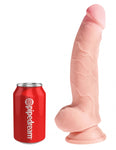 King Cock Plus - Triple Density Fat Cock with Balls - Two Sizes