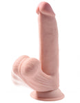 King Cock Plus Triple Density Cock With Swinging Balls - Various Sizes