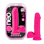 Blush - Neo Elite - 8 Inch Silicone Dual Density Cock with Balls (9.86710)