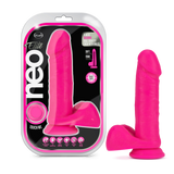 Blush - Neo Elite - 8 Inch Silicone Dual Density Cock with Balls (9.86710)