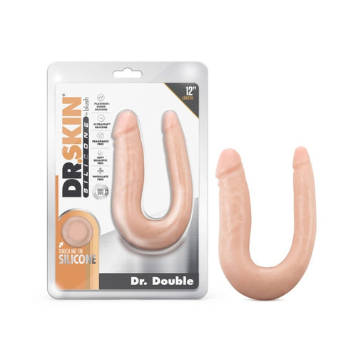 Blush - Dr. Skin Silicone - Dr. Double - 12 Inch Double Dong (9.34103)