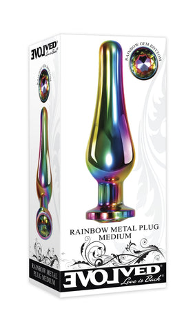 Rainbow Metal Plug Medium (21.85532)