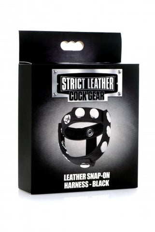 Strict Leather Cock Gear Leather Snap-on Cock Harness (XRAG844)