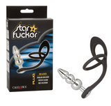 Star Fucker Anal Plugs with Attached Cockring