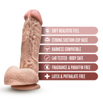 Blush - Dr. Skin - Mr. D - 8.5 Inch Dildo with Balls (9.15453)