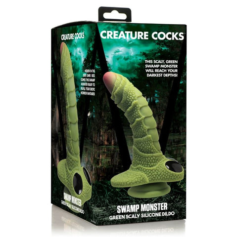 Creature Cocks - Swamp Monster Silicone Dildo (XRAH055)