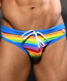 Andrew Christian Pride Stripe Swim Bikini (7992)