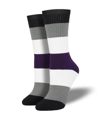 Asexual Pride Socks