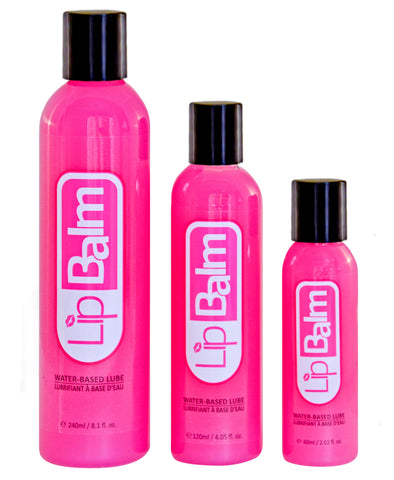 Lip Balm Water Based Lubricant - Various Sizes