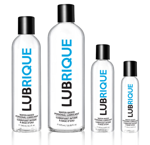 Lubrique Water Based Lubricant - Various Sizes