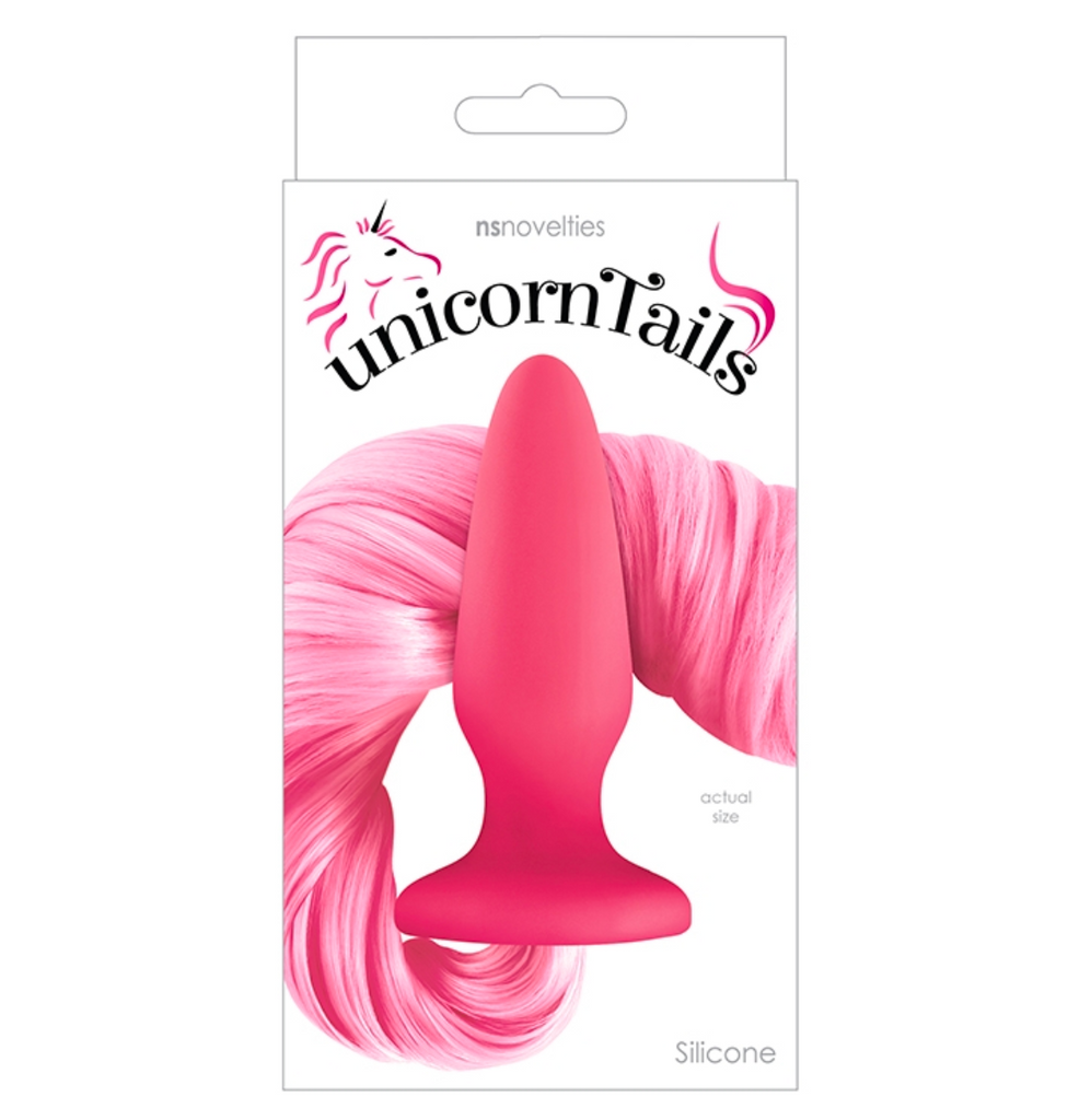 Unicorn Tail Butt Plug Out on the Street Unicorn Tail Butt Plug Out on the Street