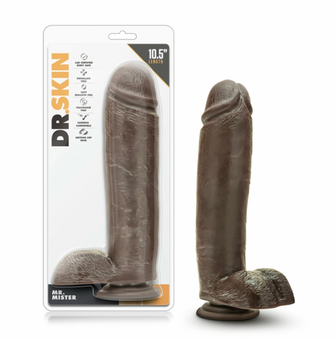 Blush - Dr. Skin - Mr. Mister 10.5" Dildo with Suction (9.15416)