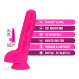 Blush - Neo Elite - 9 Inch Silicone Dual Density Cock with Balls