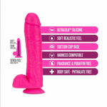 Blush - Neo Elite - 11 Inch Silicone Dual Density Cock with Balls (9.26420)