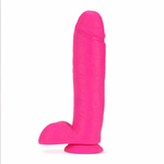 Blush - Neo Elite - 10 Inch Silicone Dual Density Cock with Balls