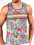 St33le Tropic Hibiscus Tank Top (1093)