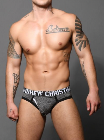 Andrew Christian Composition Fly Brief w/ ALMOST NAKED® (92639)