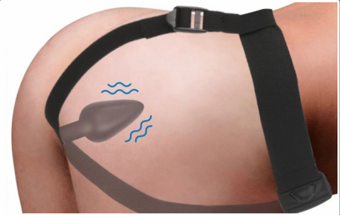 Master Series 28X Silicone Anal Plug w/ Harness & Remote (XRAH050) Out on the Street Master Series 28X Silicone Anal Plug w/ Harness & Remote (XRAH050) Out on the Street