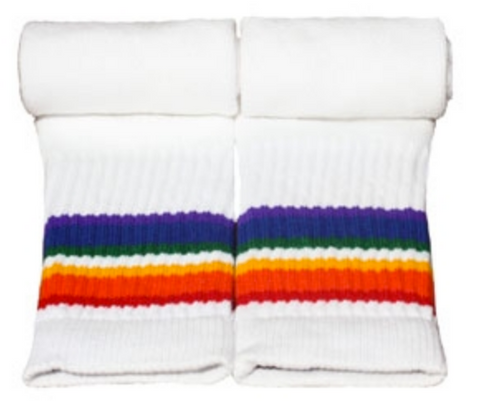 Rainbow Tube Socks Style 2