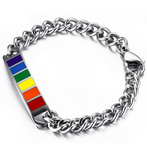 Rainbow Stainless Steel Bracelet