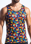 St33le Triangle Mesh Tank Top (129)