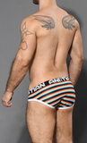 Andrew Christian California Stripe Brief w/ ALMOST NAKED® (92679)