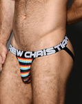 Andrew Christian California Stripe Jock w/ ALMOST NAKED® (92681)