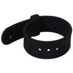 Rock Solid - Adjustable  Belt - Silicone Cock-Ring Black (3701.26)