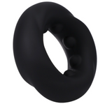 Rock Solid - The Twist - Silicone Cock-Ring Black (3701.25)