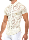 Modus Vivendi Floral Lace Shirt (04141)