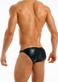 Modus Vivendi "Leather" Low Cut Brief (20513)