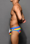 Andrew Christian Pride Stripe Swim Bikini (7992)