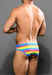 Andrew Christian Pride Stripe Swim Bikini (7992)