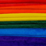 Rainbow Pride Flag Soft Plush Blanket 50" x 60"