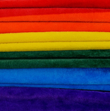 Rainbow Pride Flag Soft Plush Blanket 50" x 60"