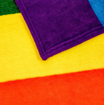 Rainbow Pride Flag Soft Plush Blanket 50" x 60"