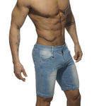 Addicted Mid-Length Jean Shorts (AD529)