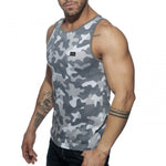 Addicted Washed Camo Tank Top (AD801)