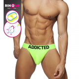 Addicted Ring Up Neon Mesh Bikini (AD953)