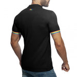 Addicted Rainbow Polo Shirt (AD960)