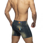 Addicted Rainbow Tape Shorts (AD991)