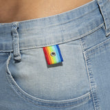 Addicted Rainbow Tape Shorts (AD991)