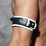 Addicted AD Fetish Leather Bracelet/Armband (ADF42)
