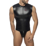 Addicted Full Zip Rubber Body - G-String  (ADF142)