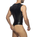 Addicted Full Zip Rubber Body - G-String  (ADF142)