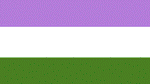Gender Queer Flag Silkscreened 3' x 5' Polyester
