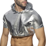 Addicted Gold & Silver Crop Top (AD1170)