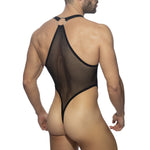 Addicted Mesh-Ring Body Suit Thong (ADF180)